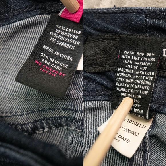 Torrid High Rise Women Plus Size 18R Dark Blue Washed Denim Skinny Casual Jeans - Picture 11 of 12